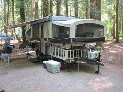 2008 Fleetwood Rv Evolution Tent Trailer E3 With Cargo Deck West Shore
