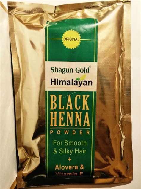 Buy Shagun Gold Himalayan Black Henna Hair Colour Powder 250g Online ₹325 From Shopclues
