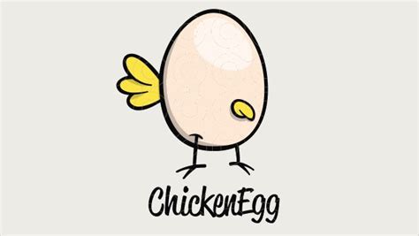 Chicken Egg Logo Design Egg Logo Logo Design Chicken Logo