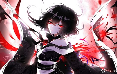 Bloody Anime Girl Wallpaper