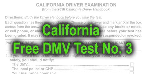 The only downside is that this practice test does not have any answers, the dmv seems to have forgotten to include an answer key into the book, but don't stress, we can help you! Permit Questions and Driver's License Practice Test Articles