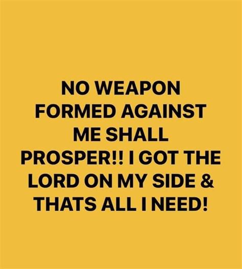 No Weapon Formed My Side Amen Lord Logo Artist