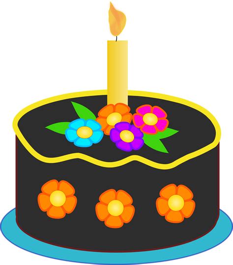 Birthday Cake Clipart Images Free Download On Clipartmag