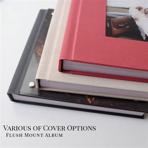 Different Between Lay Flat Photo Album And Flush Mount Album