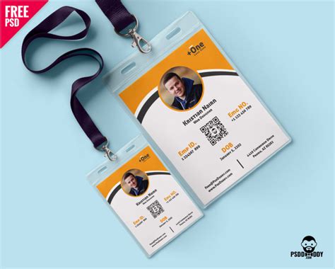 Aadhaar card is a one of a kind identity proof that fills in as a proof of identity, and address for everyone in the nation including kids. Download Photo Identity Card Template PSD | PsdDaddy.com
