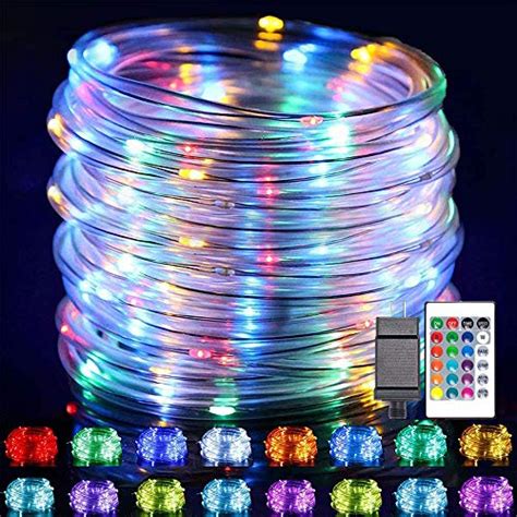 Led Rope Lights Outdoor String Light 66ft 16 Color Changing Led Strip