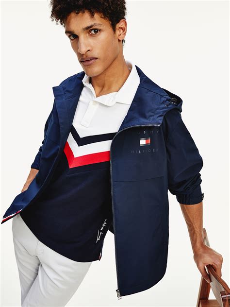 Hooded Jacket Coats And Jackets Tommy Hilfiger