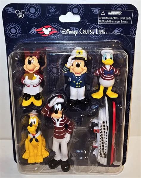 Disney Cruise Line Figures Mickey Mouse Donald Duckgoofy Minnie