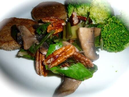 I served our stir fry with whole grain brown rice and stuck to a 2/3 cup portion. Silverbeet Stir Fry | Diabetic Health Clinic