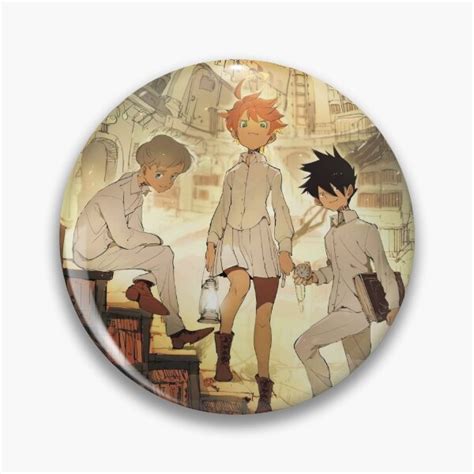 The Promised Neverland Norman Pins And Buttons Redbubble