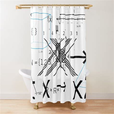 Do You Like Math Shower Curtain By Amohamad Curtains Shower Curtain Printed Shower Curtain