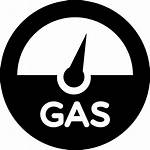 Gas Nivel Icon Combustible Icons Gaz Sensor