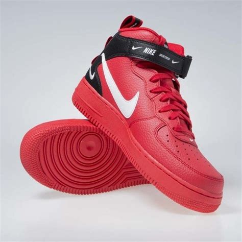 Sneakers Nike Air Force 1 1 Mid 07 Lv8 University Red