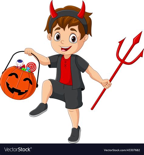 Devil Boy Cartoon