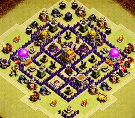 Kumpulan base ini saya sendiri yang merancang. 8 Base War TH 7 Anti Naga 2020 (Anti Bintang 3) - Coc ...