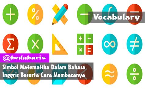 Simbol Matematik Dalam Bahasa Melayu Imagesee