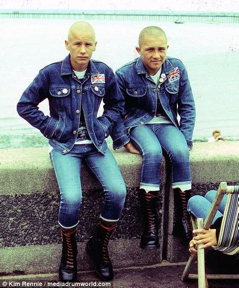 fascinating pictures show skinheads on southend rampage 40 years ago daily mail online