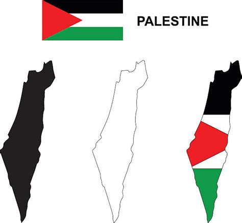 Israeli and palestine flags knotted in a peace knot. Royalty Free Palestinian Flag Clip Art, Vector Images ...