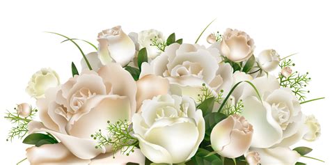 White Flower Bouquet Png Livelifesimply Mari