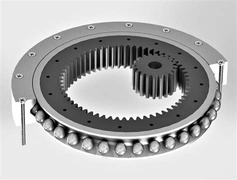 Slewing Ring Bearing With Internal Gear