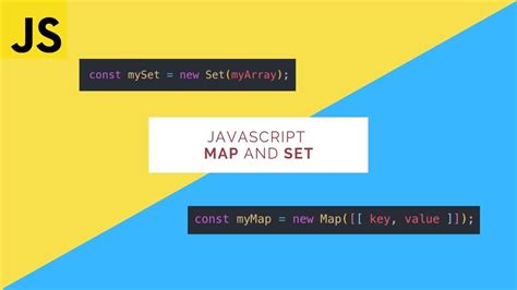 Javascript Map And Set Explained ถูกต้องมากที่สุดjavascript Setข้อมูล