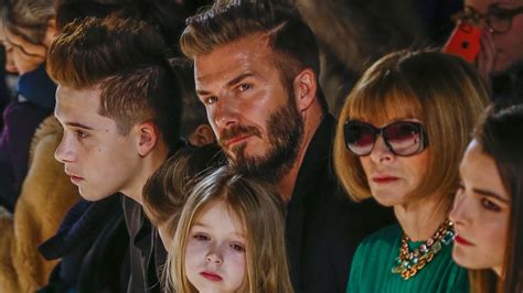 David Beckham Best Dad Ever Defends Year Old Babes Binkie