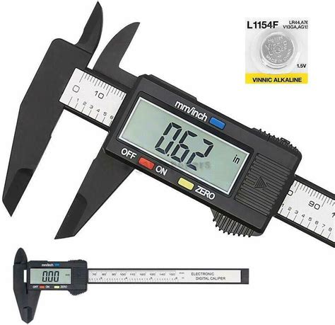 Digital Caliper Vernier Micrometer Electronic Ruler Gauge Meter