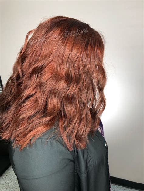Rich Coppery Red Redken Color Copper Hair Long Hair Styles