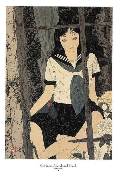 Entre érotisme et fantaisie Les peintures du japonais Yamamoto Takato Japan art Japanese