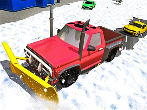 Snow Plow Jeep Simulator 3d Play Online Games Free