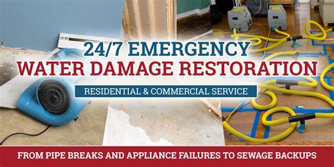 Water Damage Restoration And Flood Cleanup A Z Home Services And