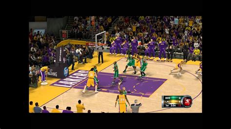 Lakers Vs Celtics Nba 2k12 Pc Youtube