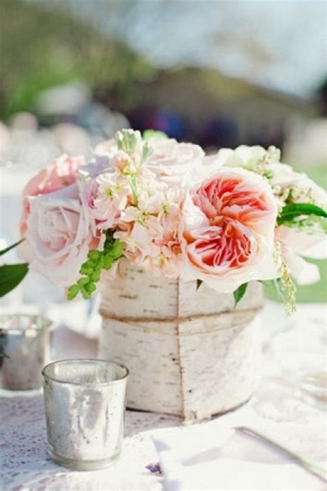Dreamstime is the world`s largest stock photography community. 20 Rustic Wedding Centerpieces with Bark Container | Deer ...