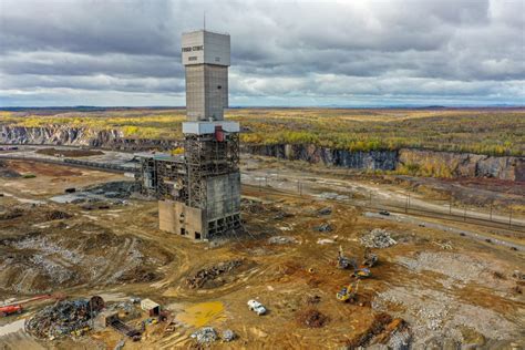 Sudburys Stobie Mine Shaft To Be Demolished This Week Northern