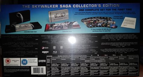 Star Wars The Skywalker Saga Limited Edition Complete Box Set 4k