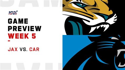 Jacksonville Jaguars Vs Carolina Panthers Week 5 Nfl Game Preview