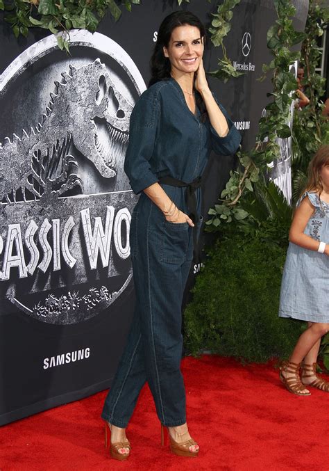 Angie Harmon Jurassic World Premiere In Hollywood • Celebmafia