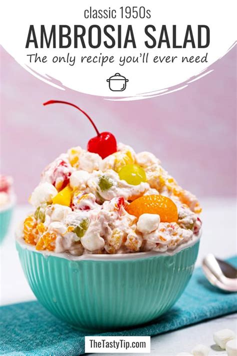 I have served it many times, and it's always one of the first dishes to go. The Only Classic 1950s Ambrosia Salad Recipe You'll Ever ...