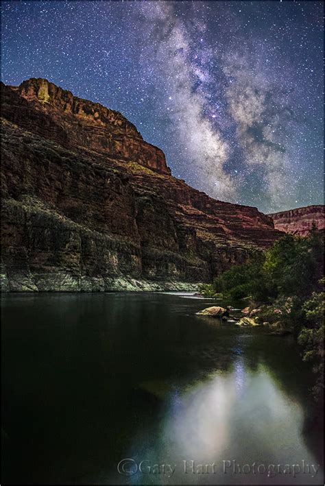 Milky Way Reflection Colorado River Grand Canyon