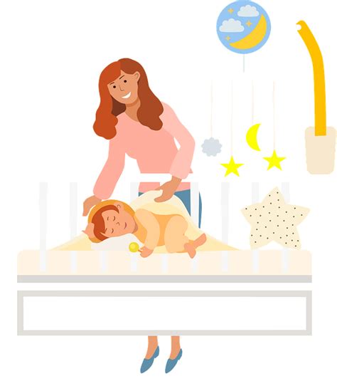 Mom And Sleeping Baby Clipart Free Download Transparent Png Creazilla