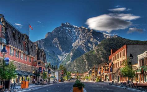 Small Town Under The Mountain Wallpaper Travel And World Wallpaper