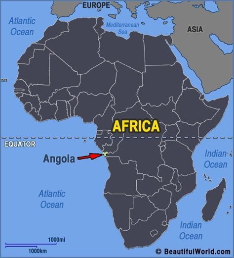 Map Of Angola Facts And Information Beautiful World Travel Guide