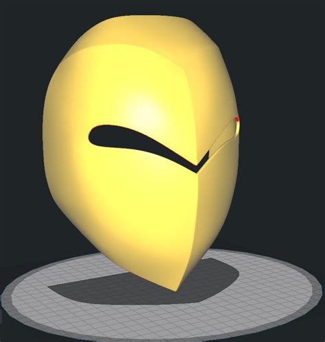 The Owl House Cosplay Golden Guard Mask 3d Model For 3d Printed Etsy