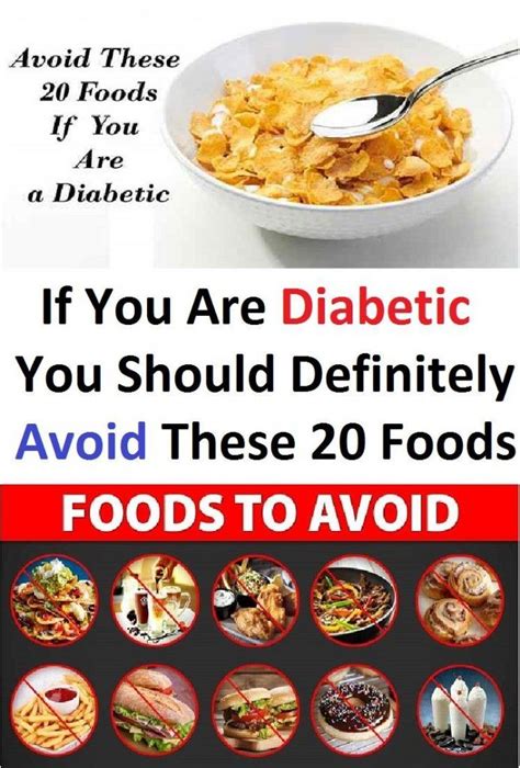 What To Avoid If You Are Diabetic Diabetics Penderita Must Diabetic