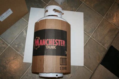 Manchester Tank 1160TC 10 30 Lbs Steel Vertical White DOT LP Gas Tank