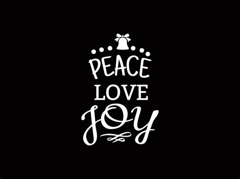 Peace Love Joy Graphic By Archshape · Creative Fabrica