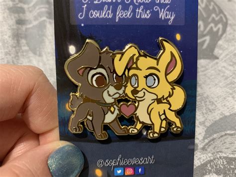 Foxleap More Lady And Tramp Enamel Pins There Might Be Coffee