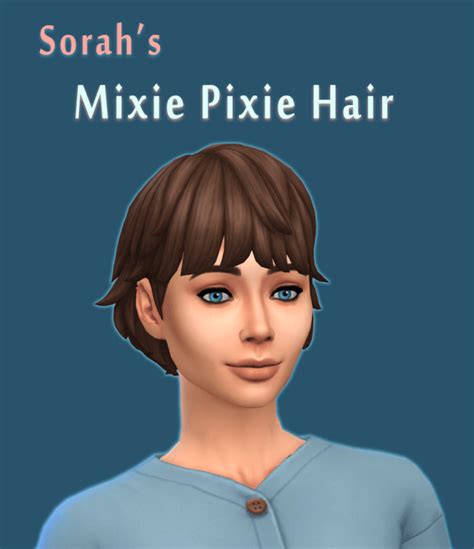 Sims 4 Mixie Pixie Hair The Sims Book
