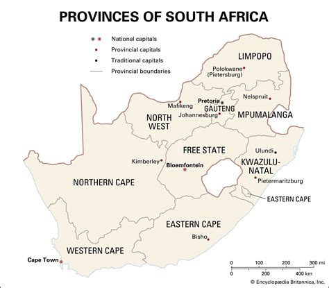 Provincial Map Of South Africa
