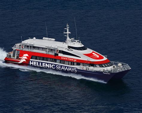 Hellenic Seaways Catamaran Car Ferry